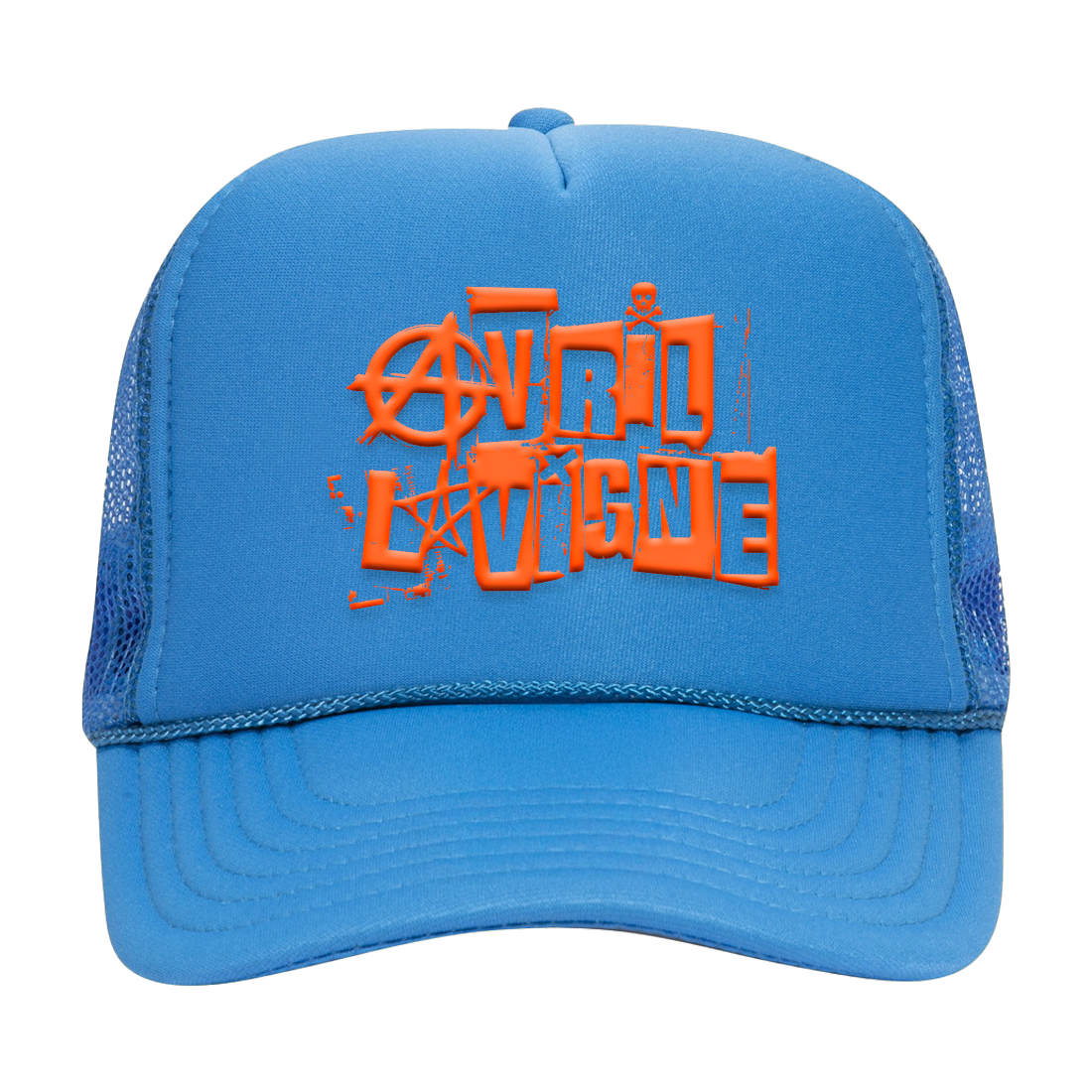 Greatest Hits Tour 2025 Blue Trucker Hat Front