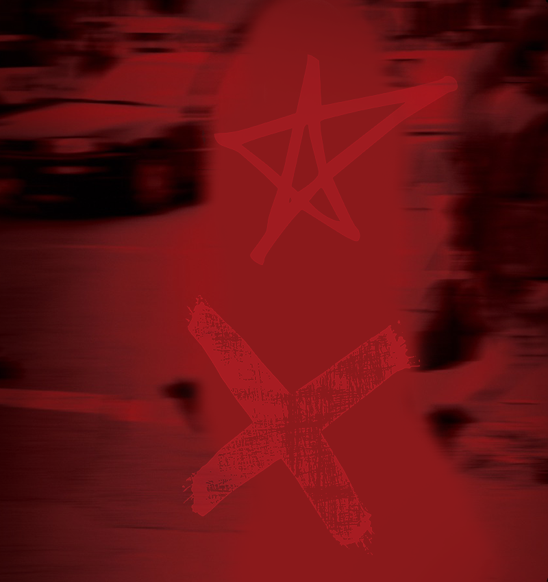 red star texture