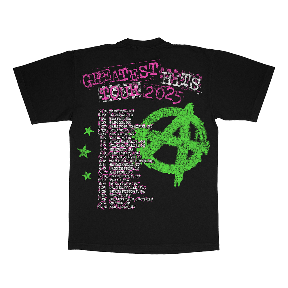 Greatest Hits 2025 Tour Tee (D2C Exclusive) Back