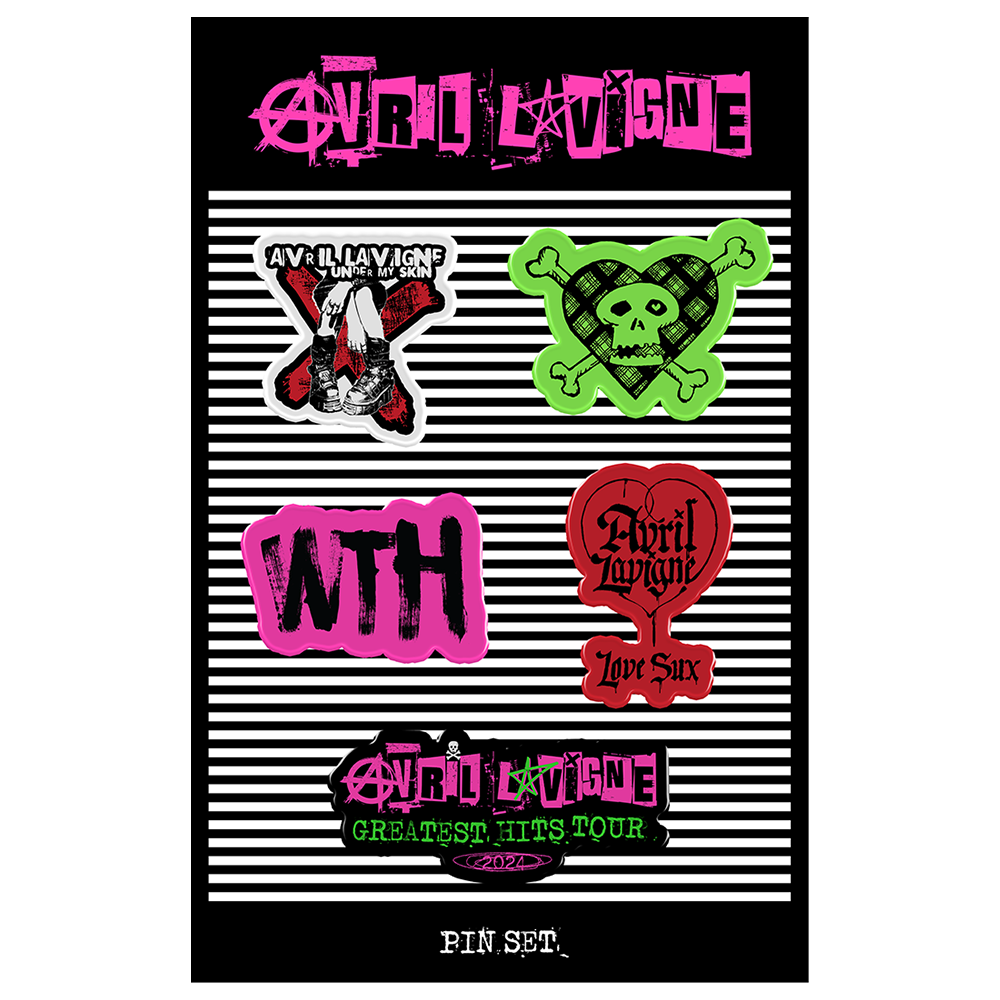 2024 TOUR ENAMEL PIN SET