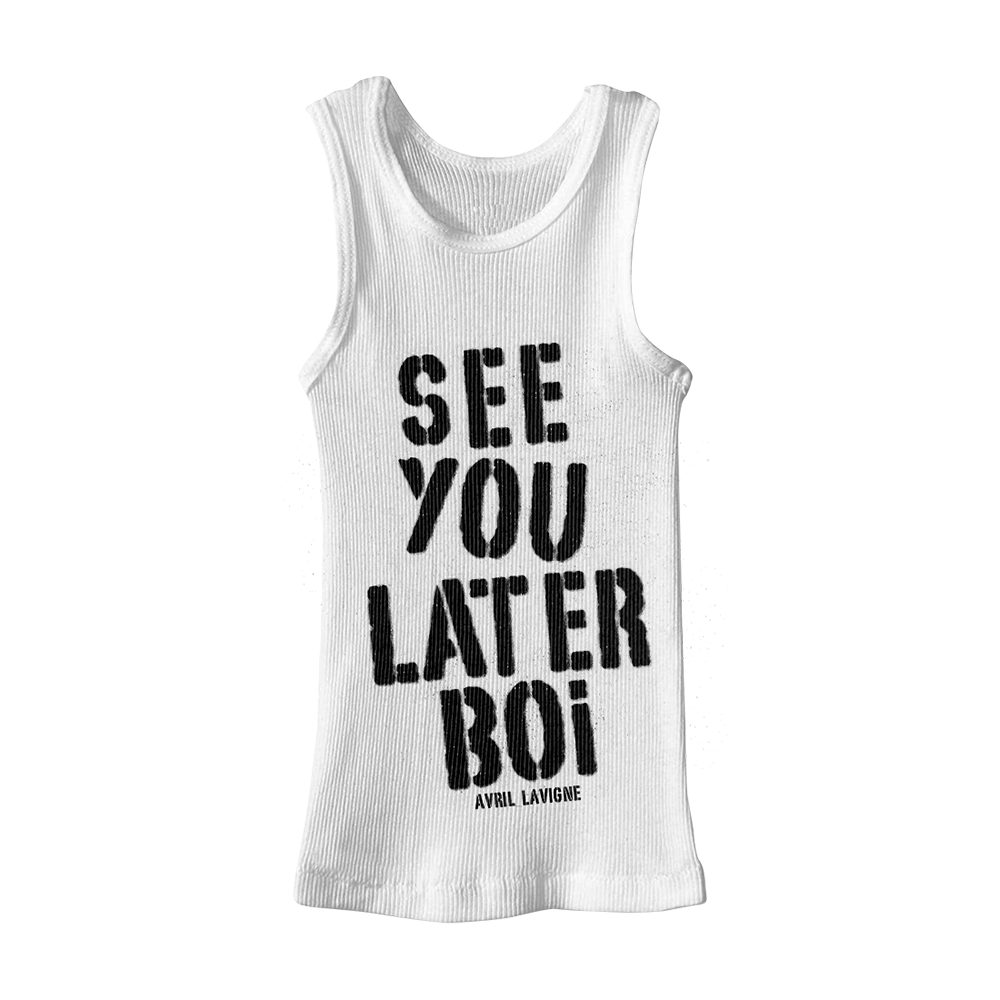 See You Later Boi Tank Avril Lavigne Official Store