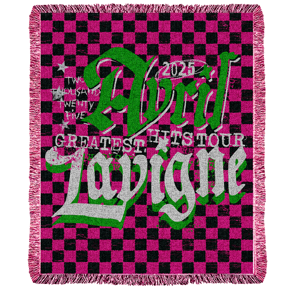 Greatest Hits Tour Blanket - Avril Lavigne Official Store