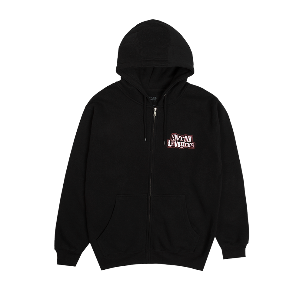 I Fell In Love With The Devil Roses Zip-Up Hoodie - Avril Lavigne I Fell In Love With The Devil Roses Zip-Up Hoodie - Avril Lavigne