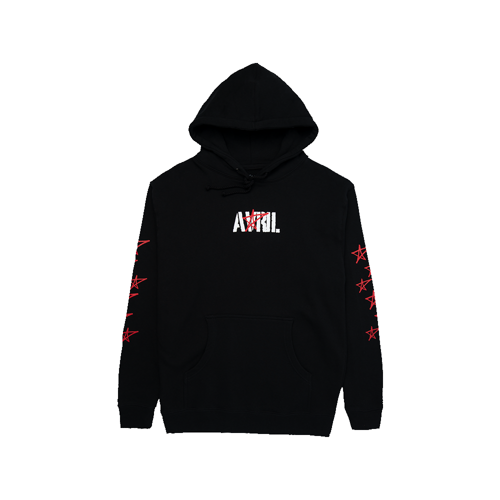 Avril Stencil Hoodie
