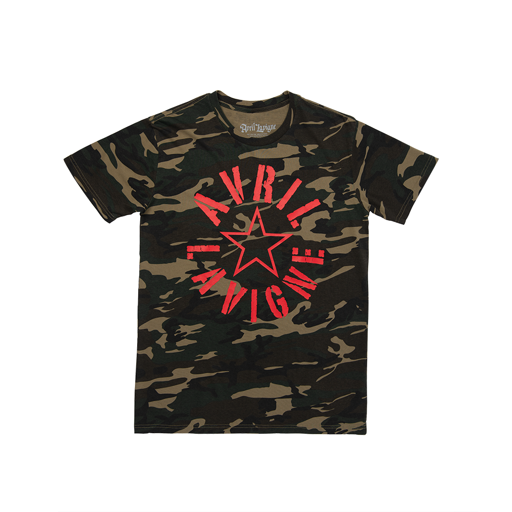 Stencil Camo Tee