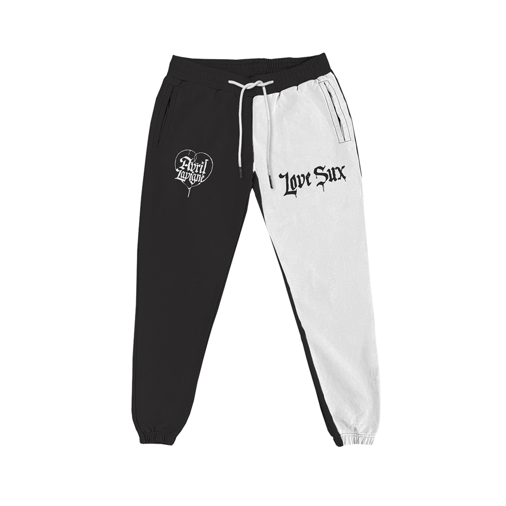 B&W Split Joggers