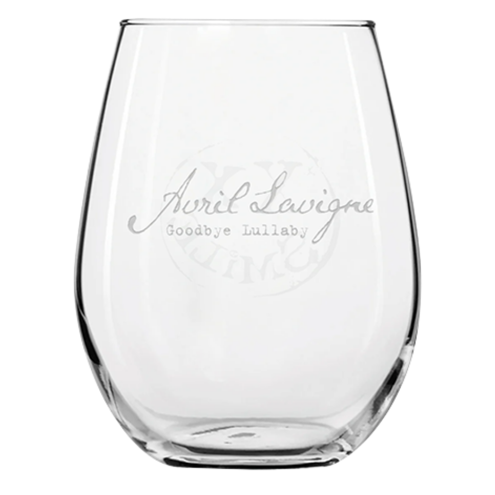 Goodbye Lullaby Wine Glass Set - Glass 2