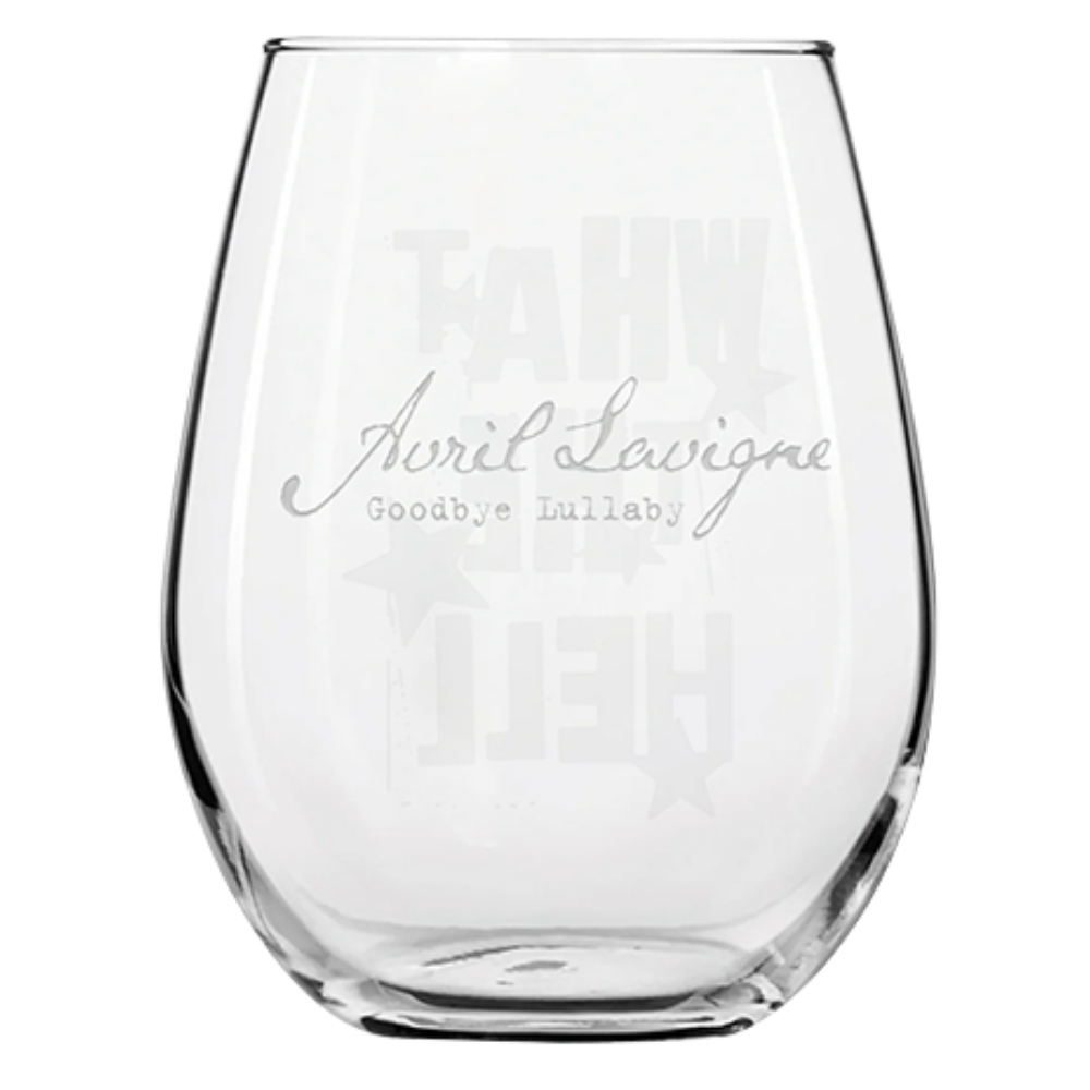 Goodbye Lullaby Wine Glass Set - Glass 4