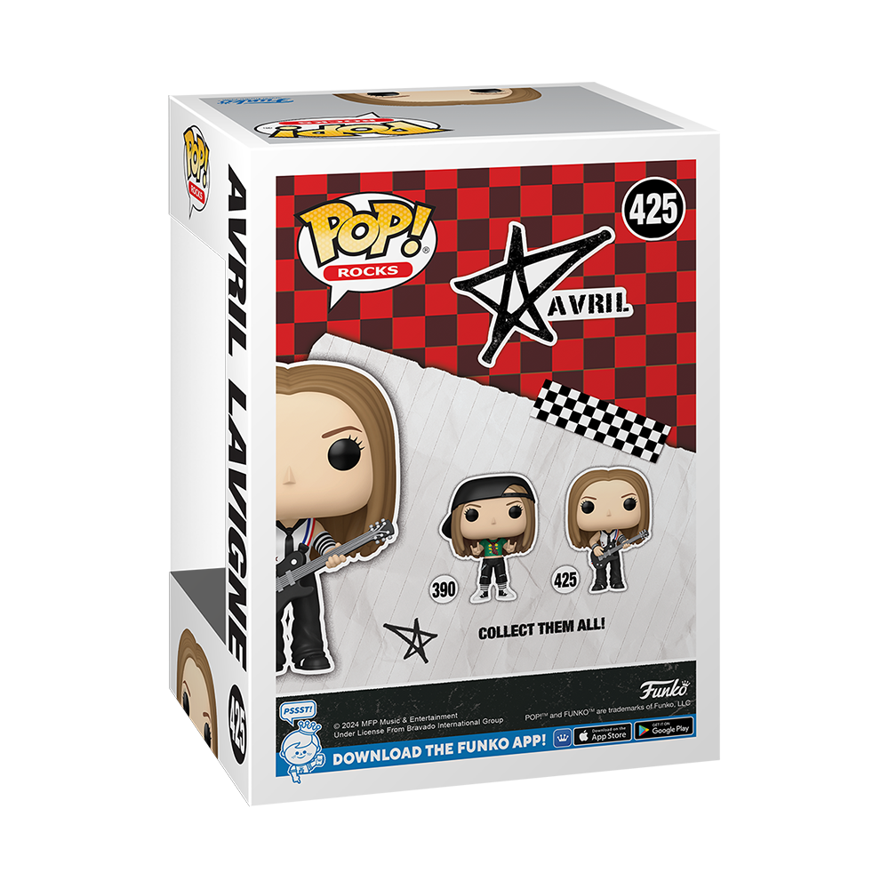 POP Rocks: Avril Lavigne(Complicated) Box Back