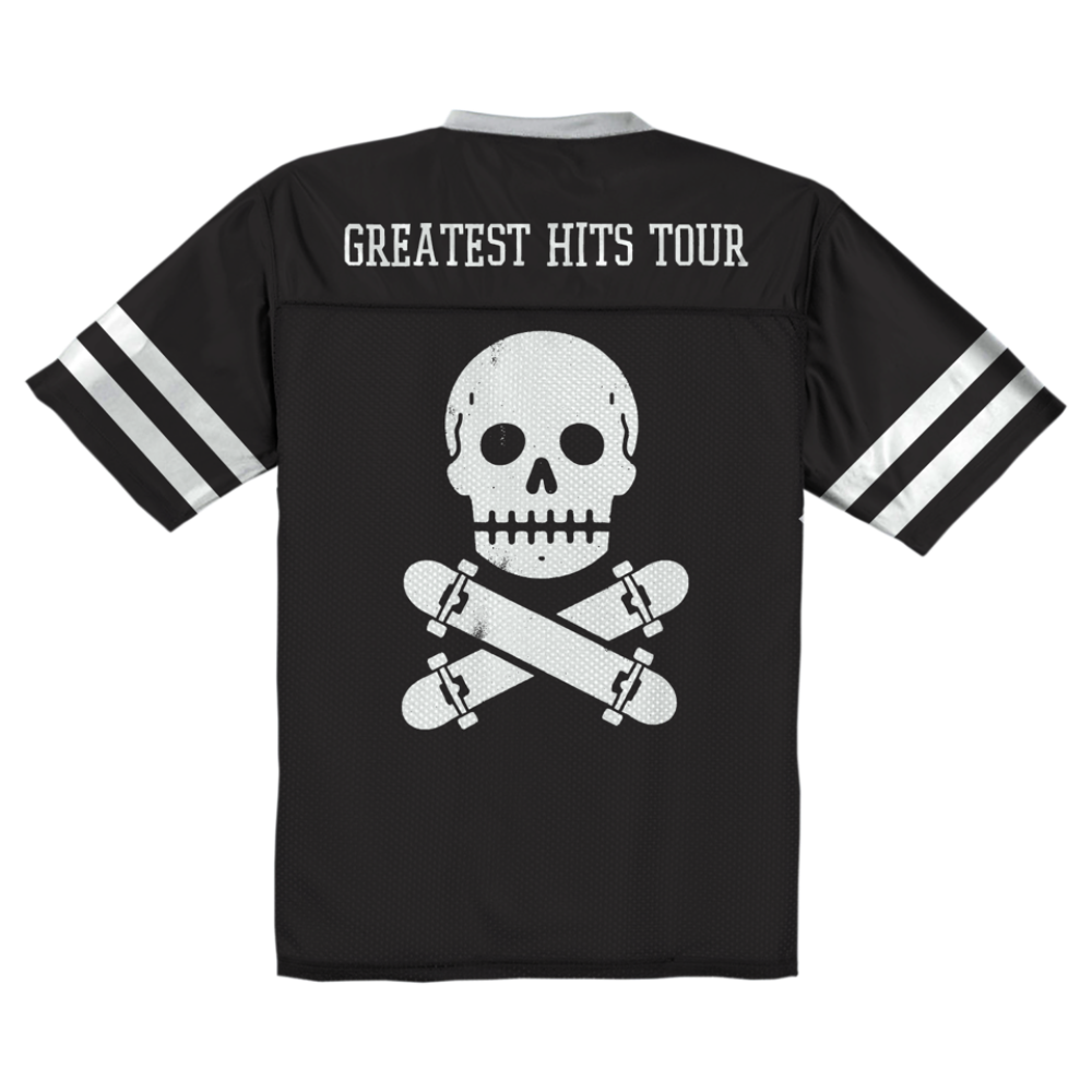 GREATEST HITS TOUR FOOTBALL JERSEY BACK