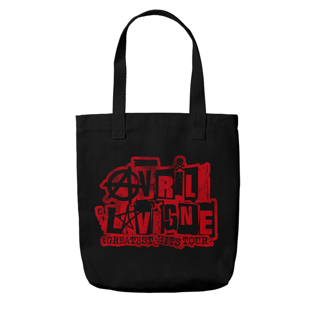 GREATEST HITS TOTE BAG BACK