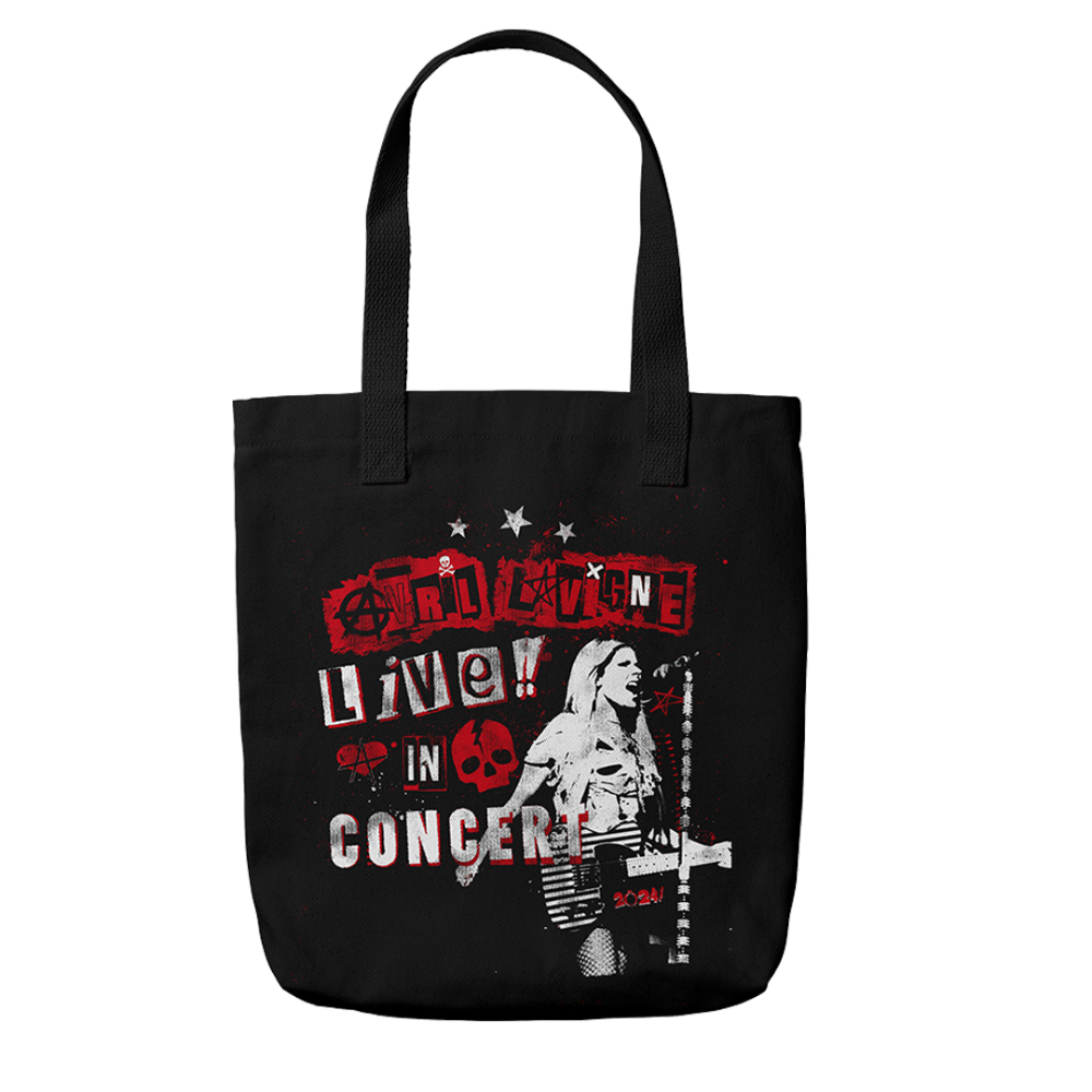 GREATEST HITS TOTE BAG FRONT