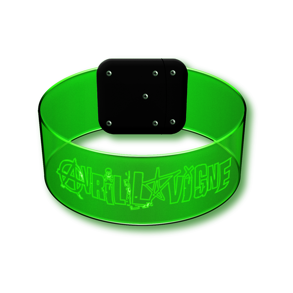 Green Light Up Bracelet