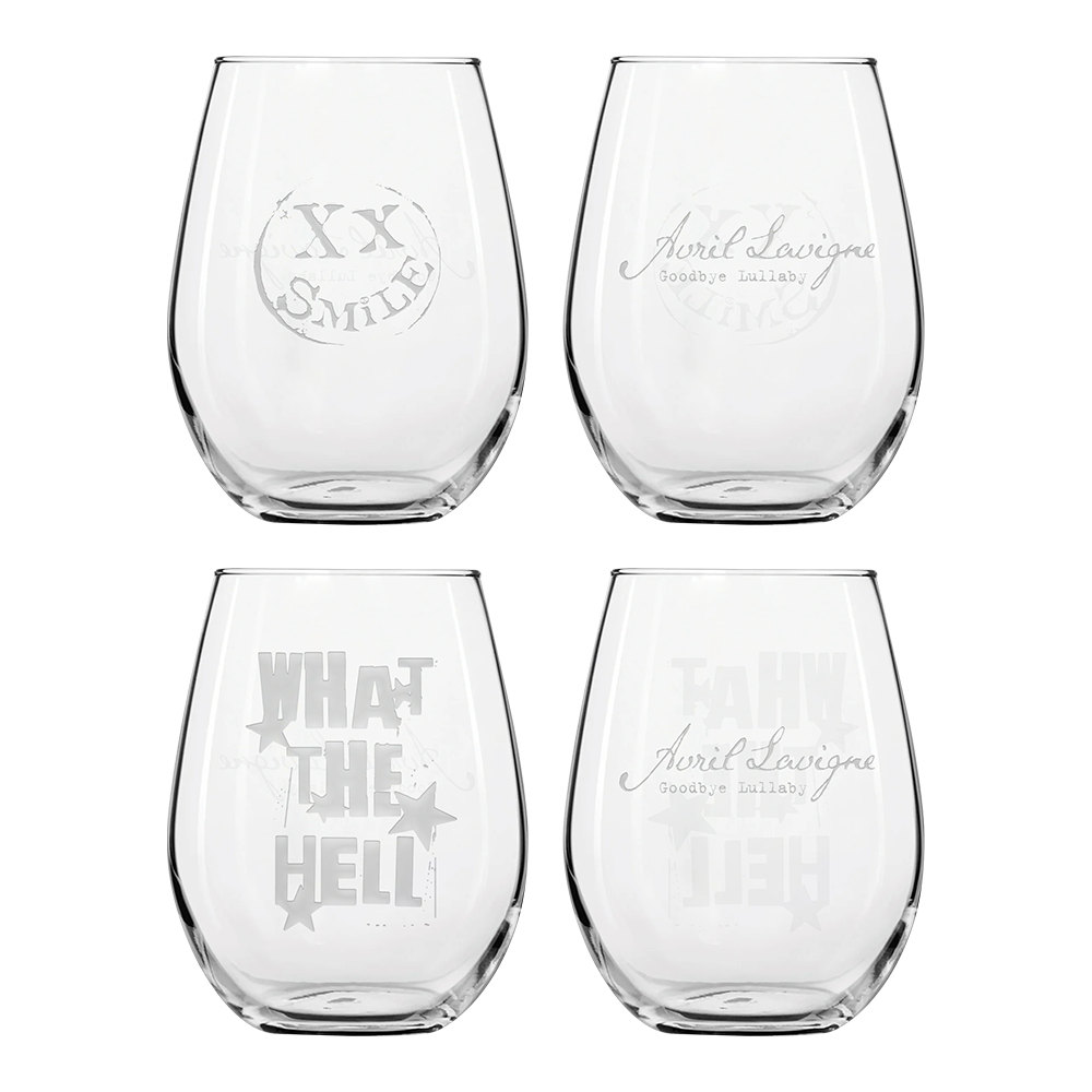 Goodbye Lullaby Wine Glass Set Full Set