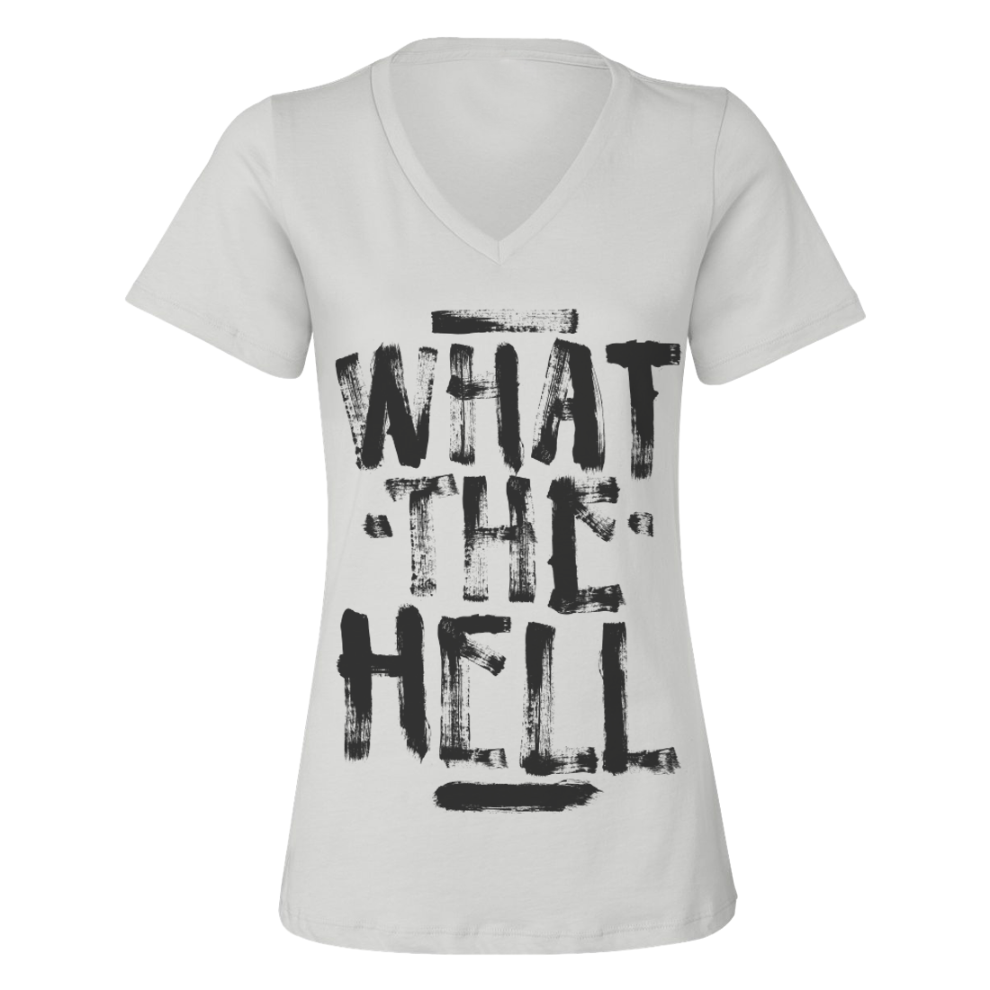 What The Hell V-Neck Tee