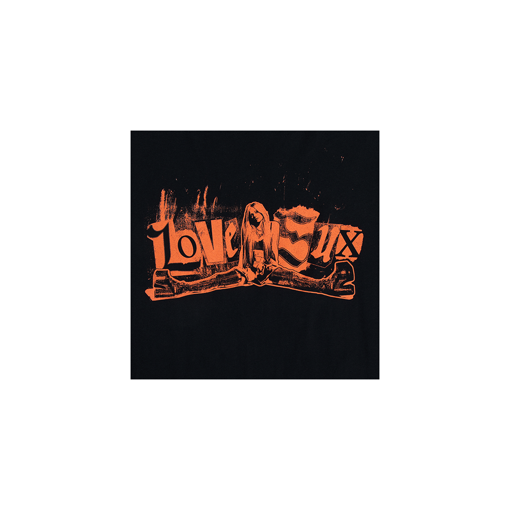 Love Sux Ransom T-Shirt Front Detail