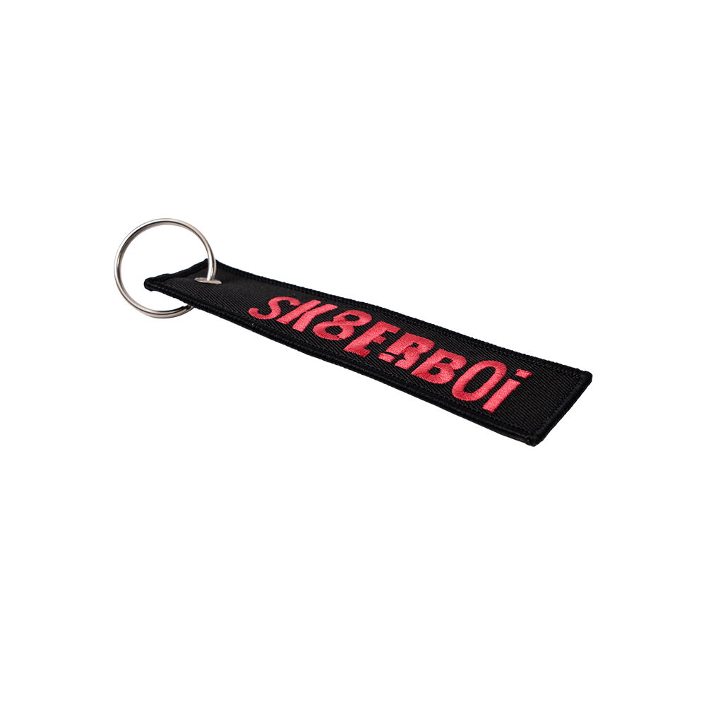 Sk8er Boi Cloth Keychain Side