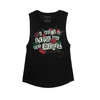 I Fell In Love With The Devil Roses Tank Top