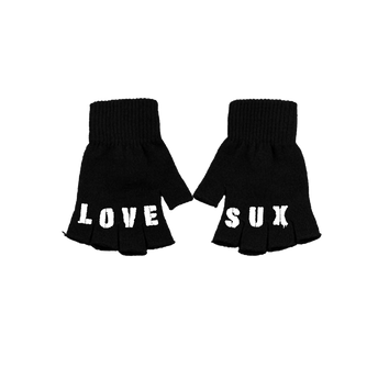 Love Sux Fingerless Gloves