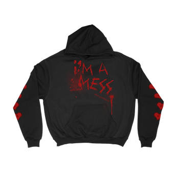 I'm A Mess Spray Paint Hoodie