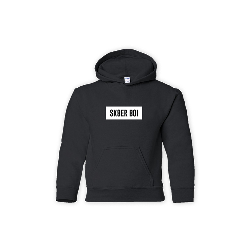 SK8R BOI Youth Hoodie Front